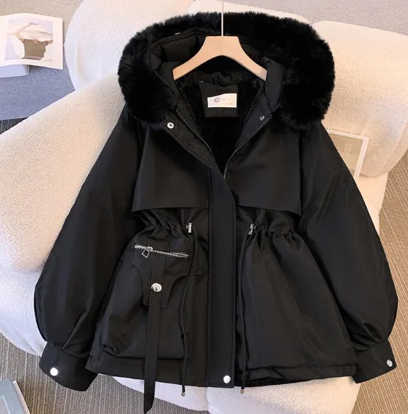 Women's Slimming Hooded Cotton - Padded Jacket - 3R Family Store