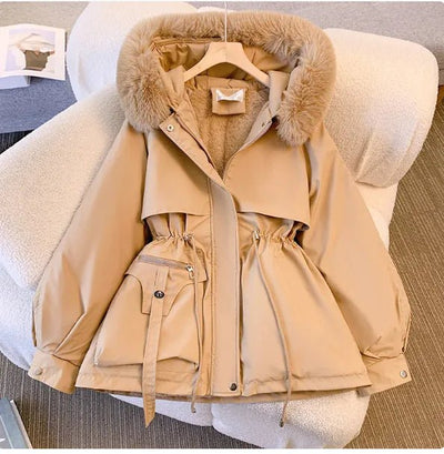 Women's Slimming Hooded Cotton - Padded Jacket - 3R Family Store