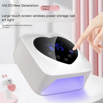X20 Wireless Nail Lamp with Rechargeable Lithium Battery - 3R Family Store